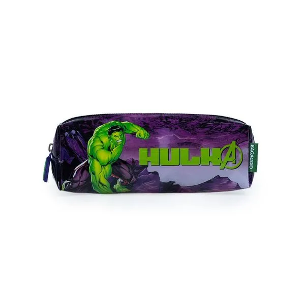 Estojo Escolar Masculino Marvel Hulk Verde Escuro U / Verde escuro