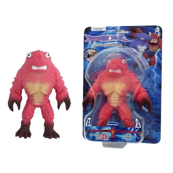 Boneco Stretchapalz Lagosta Clap Clap Sea Creatures Estica 3x Sunny