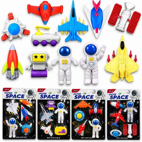 5 kits Astronautas Naves Foguete Lembrança Sacola Surpresa