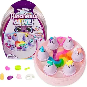Hatchimals Alive Rainbow Hatchery - Pack com 6 Ovos - Sunny
