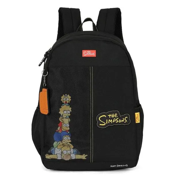 Mochila de Costas Luxcel The Simpsons Amarelo Único
