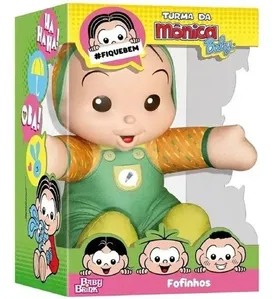 Boneco Cebolinha Baby Da Turma Da Mônica Novabrink Bbra 1045