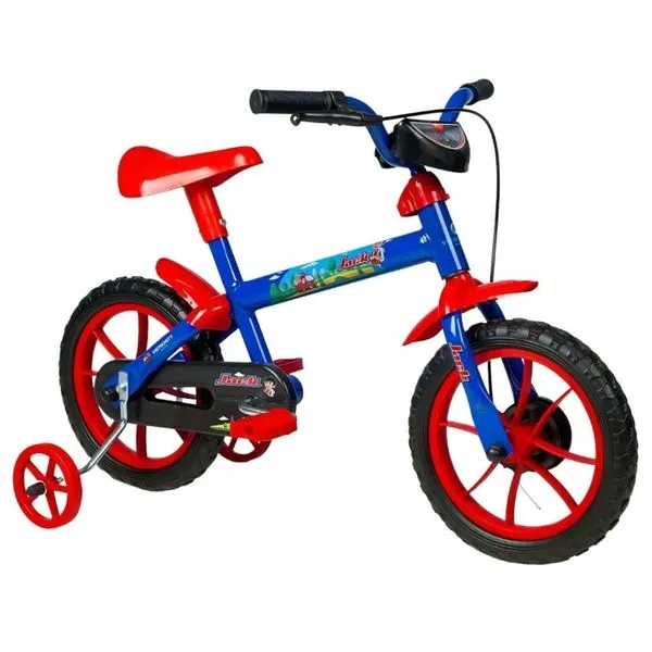 Bicicleta Infantil Jack Aro 12 Azul E Vermelho Verden 10471