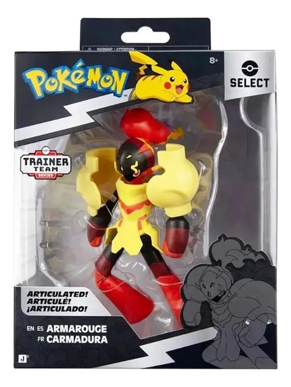 Boneco Pokémon Armarouge Articulado Select Sunny - 3448