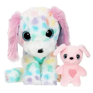Conjunto de Pelúcia - Little Live Pets - Adotados Scruff a Luvs - Mamãe e Bebê - Surpresa - Fun