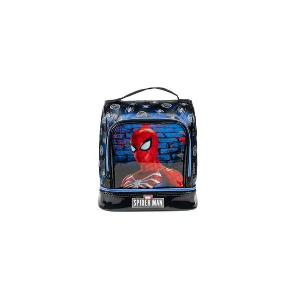 Lancheira Térmica Masculina Homem Aranha Azul Escuro U / Azul escuro