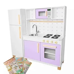 Kit Cozinha Infantil com Geladeira Cinza