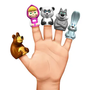 Conjunto De Mini Figuras - Dedoche - Masha e o Urso - Estrela