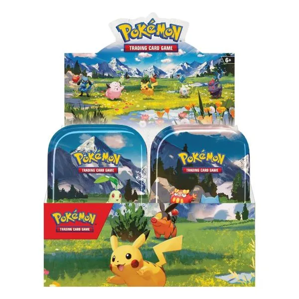 Conjunto De Cartas - Pokémon - TCG - Mega Evolution - Ascended Heroes - Mini Tin - Inglês - Unitário Jogo De Cartas - Pokémon TCG - Mega Evolution - Ascended Heroes - Mini Tin - Inglês - Galápagos