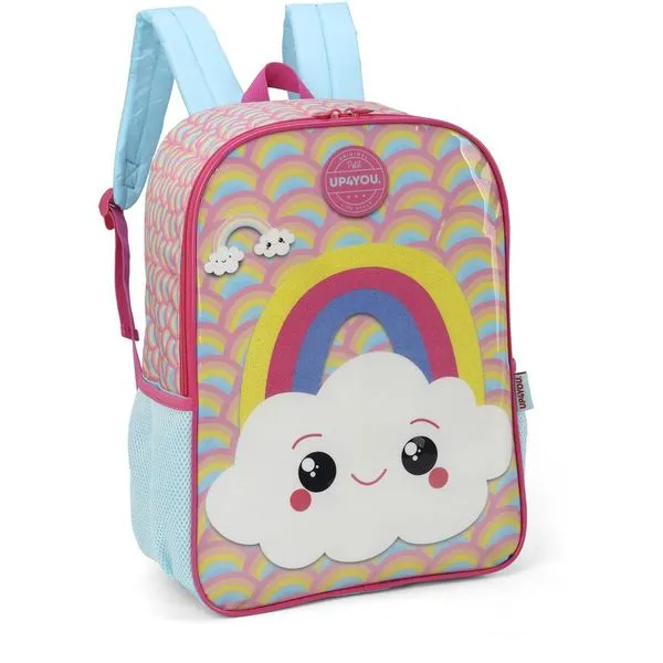 Mochila de Costas Luxcel Up4You Nuvem Verde Único