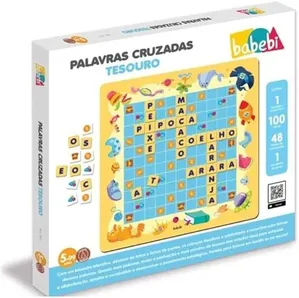 Palavras Cruzadas Tesouro Infantil Babebi - 7077