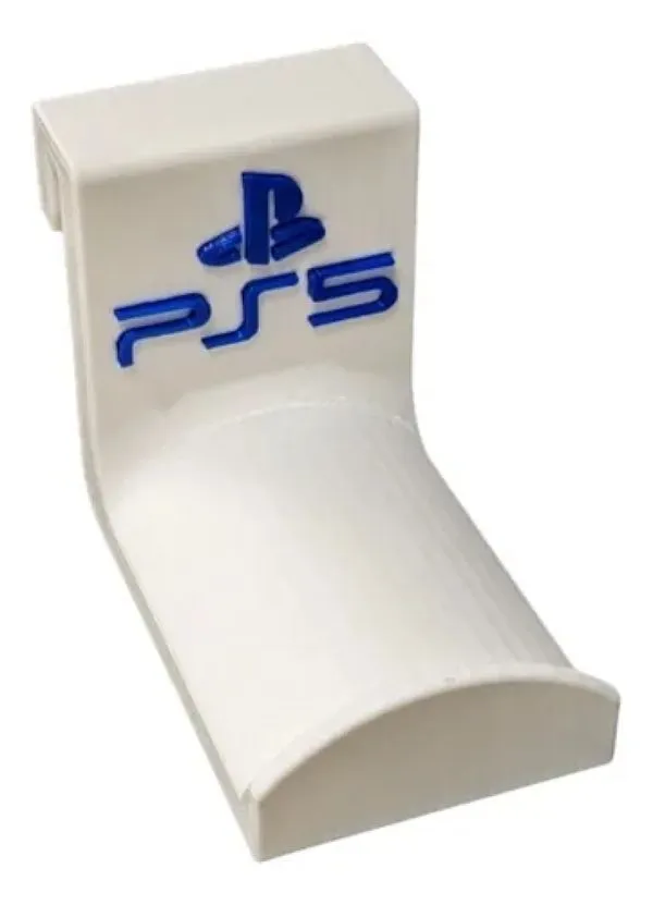 Headset Gamer Suporte Fone de Ouvido para Video Game Playstation 5 Logo Azul