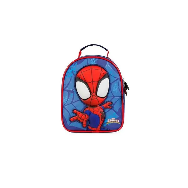 Lancheira Térmica Infantil Masculina Spidey Baby 3D Azul Escuro U / Azul escuro