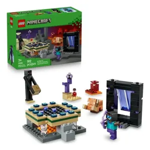 Minecraft Jornada do Portal do Nether e do End Lego 21584