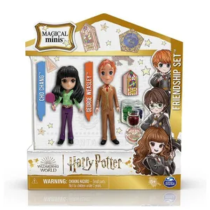 Conjunto de Bonecos e Acessórios - Harry Potter - Amigos Mágicos - Cho e George - Sunny