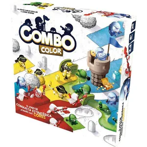 Jogo de Tabuleiro - Combo Color - De 2 à 4 Jogadores - Galápagos