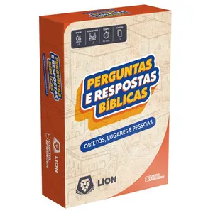 Perguntas e Respostas Bíblicas - Jogo de Cartas + Livreto