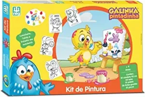 KIT DE PINTURA GALINHA PINTADINHA - NIG