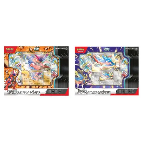 Jogo De Cartas - Pokémon - Lendas Implacáveis - Modelos Sortidos - Copag