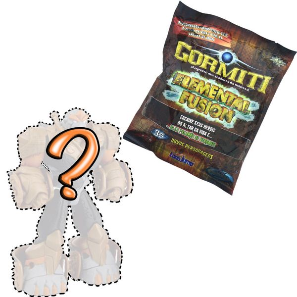 Boneco Gormiti Elemental Fusion - Figura Sortida Série II - Long Jump