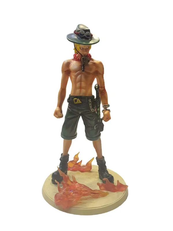 ESTÁTUA ONE PIECE: PORTGAS D. ACE (VERDE)