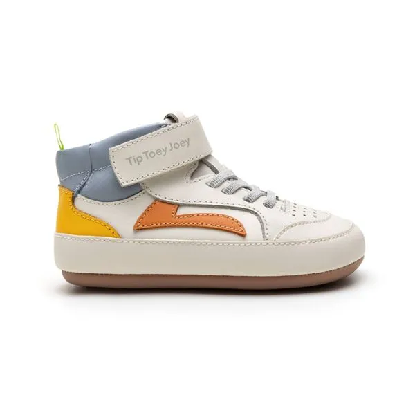 Tênis Cano Alto Infantil Tip Toey Joey High Top Tapioca 19 / bege