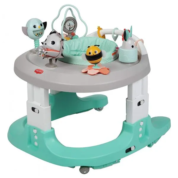 Andador Infantil Interativo 4 em 1 com 20 Atividades para até 15kg, Tiny Love, Cinza 110v