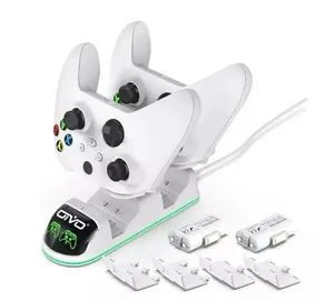 Controle Xbox One Series S e X Carregador Base Branco