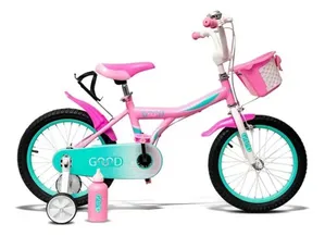 Bicicleta Infantil Good Mood Aro 16 Freio Ferradura e Tambor sem Marchas | Tiffany Rosa