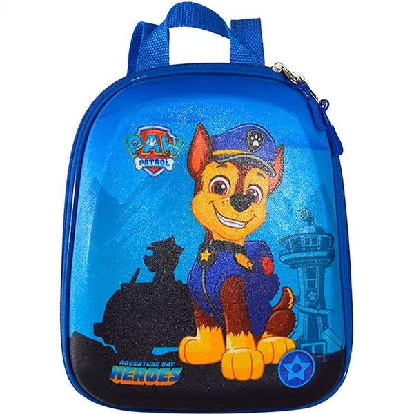 Mochila Pequena Maxtoy Paw Patrol Chase Carro Azul Único