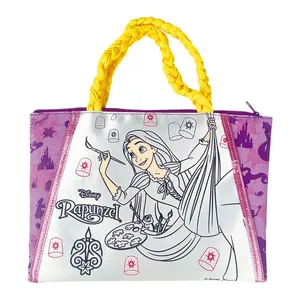 Kit Bolsa Para Colorir - Rapunzel - Disney - Toyng