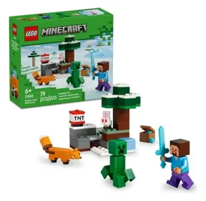 Minecraft A aventura de Steve na Taiga Lego 21583