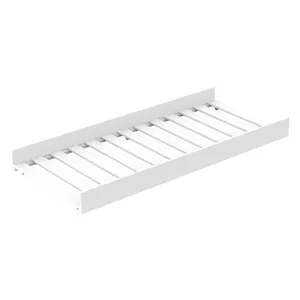 Cama Solteiro Auxiliar Multimóveis CR40015 Branco Acetinado