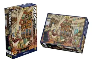 Quebra Cabeça 2000 Peças A Livraria