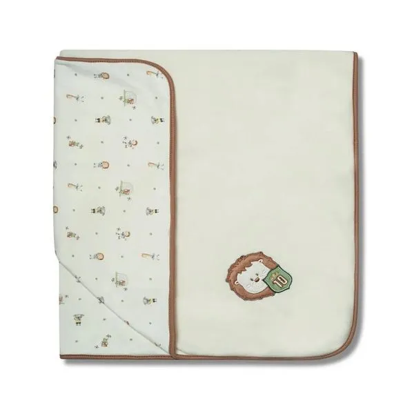 Manta De Soft Hug Time Dos Sonhos Marrom Claro Único