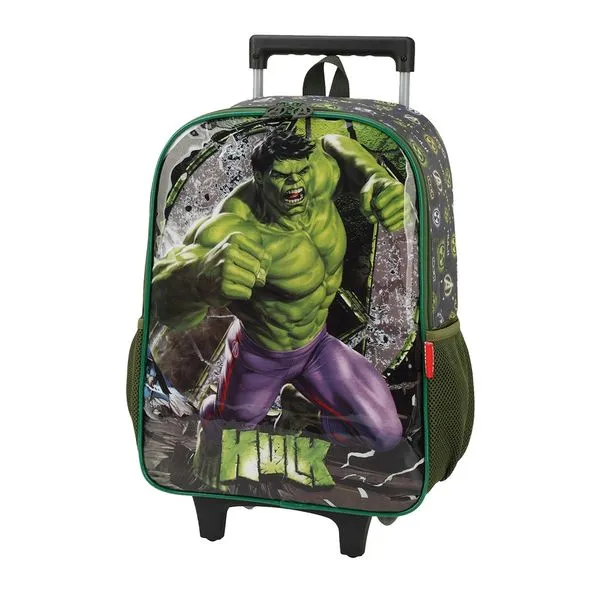 Mochila de Rodinhas Luxcel Hulk - Item Sortido