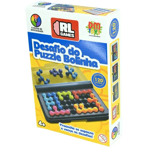 Desafio do Puzzle da Bolinha - RL Games - Dm Toys