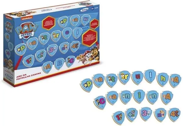 Jogo Infantil Educativo ABC Patrulha Canina Xalingo