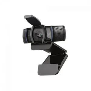 Webcam Logitech C920E, Full HD 1080P, 30 FPS, USB, Preto Único / Preto