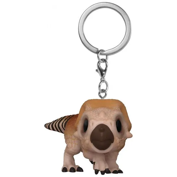 Funko Pop! Chaveiro Jurassic World Rebirth Aquilops Multicolorido vinil colecionável mini figura