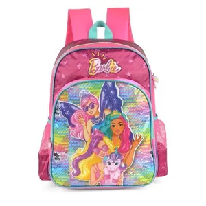Mochila Escolar Feminina Premium Barbie Verde U / Verde
