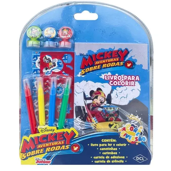 Meu Kit de Atividades - Mickey Aventuras Sobre Rodas - DCL