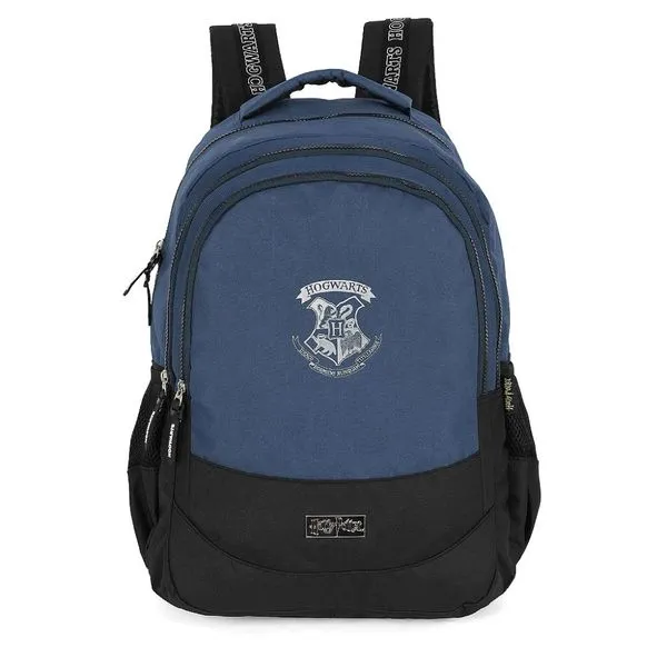 Mochila de Costas Luxcel Harry Potter HP Azul e Preto Único