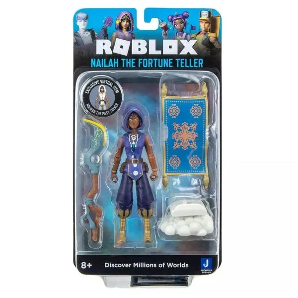 Boneco Roblox Nailah Fortune Articulado Com Acessórios Sunny