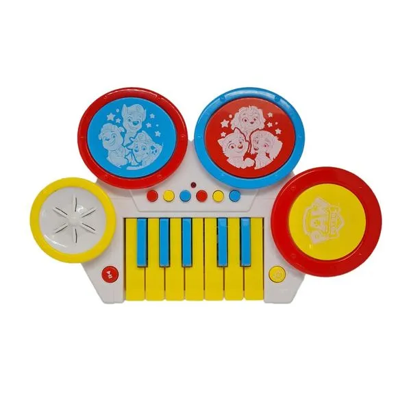 Brinquedo Musical - Bateria Com Piano - Patrulha Canina - Yes Toys