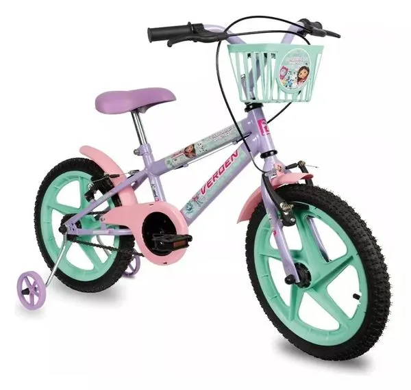 Bicicleta Casa Magica Da Gabby Lillas Aro 16 Verden 10511