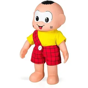 Boneco Vinil 36Cm Cascão Clássicos Turma Da Mônica Novabrink Bbra 1028