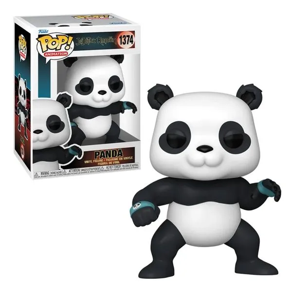 Funko Pop Animation Panda #1374 Jujutsu Kaisen Figura Colecionável Oficial