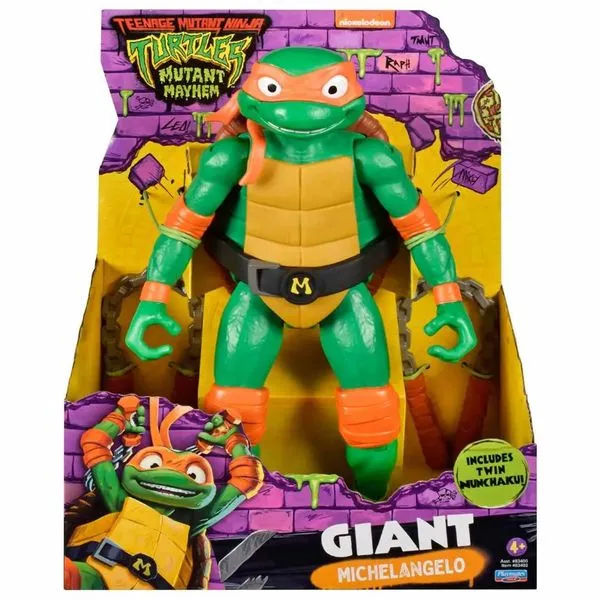 As Tartarugas Ninja Boneco Michelangelo de 30cm Sunny 3672