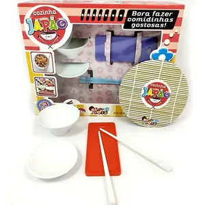 Brinquedo Kit Cozinha Japonesa 7 Peças - Mini Toys
